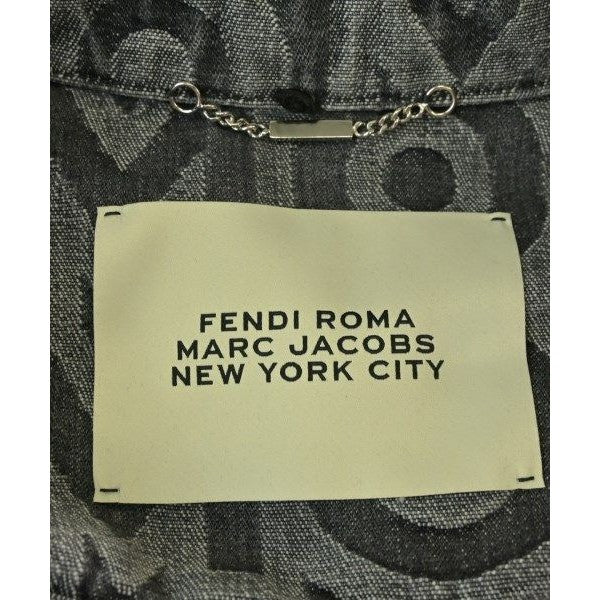 Fendi Denim Jacket Gray — view 3