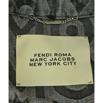 Fendi Denim Jacket Gray — view 3