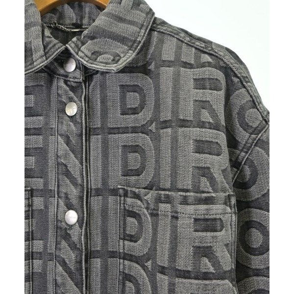 Fendi Denim Jacket Gray — view 4