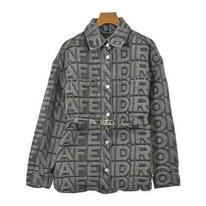 Fendi Denim Jacket Gray