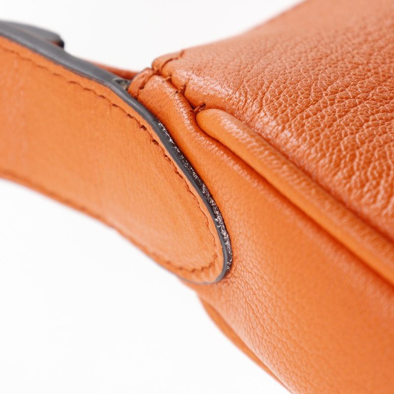 Gucci Aphrodiemini GG Marmont 739076 Leather Orange Ladies Shoulder Bag