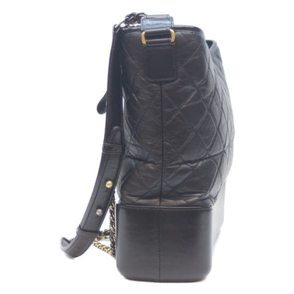 Chanel No 24 A93824 Black Gabrielle De Chanel Large Hobo Shoulder Bag Black