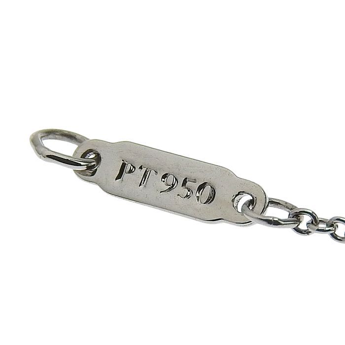 Tiffany & Co Tiffany & Co Sentimental Heart Diamond Necklace Pt950 Platinum