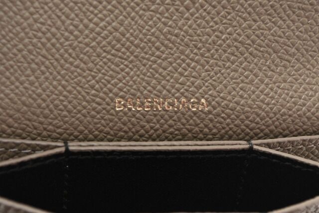 Balenciaga Coin Case Balenciaga Mini Wallet Ville Accordion Card Holder Light