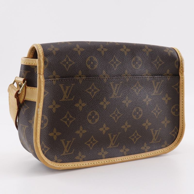 Louis Vuitton Sologne M42250 Monogram Canvas Brown Vi0026 Ladies Shoulder Bag