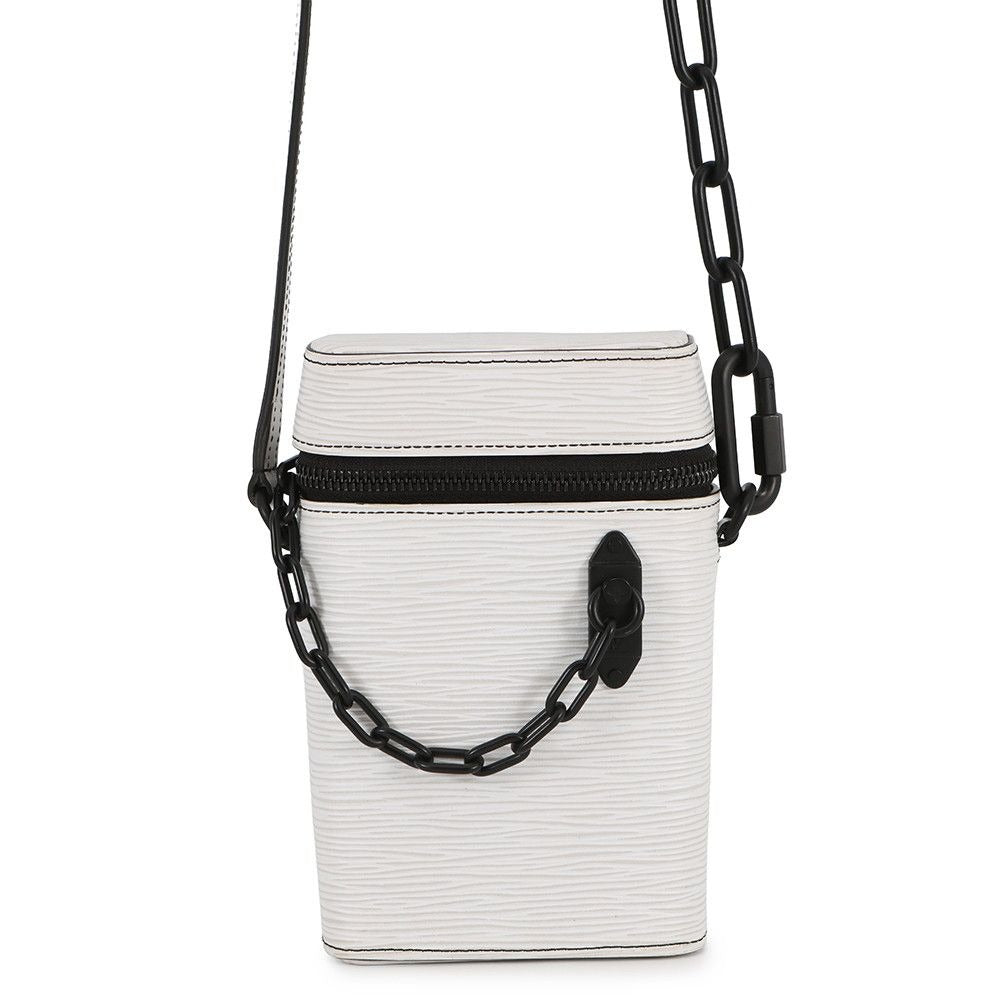 Louis Vuitton Shoulder Bag Epi Phone Box White