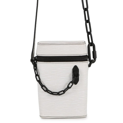 Louis Vuitton Shoulder Bag Epi Phone Box White