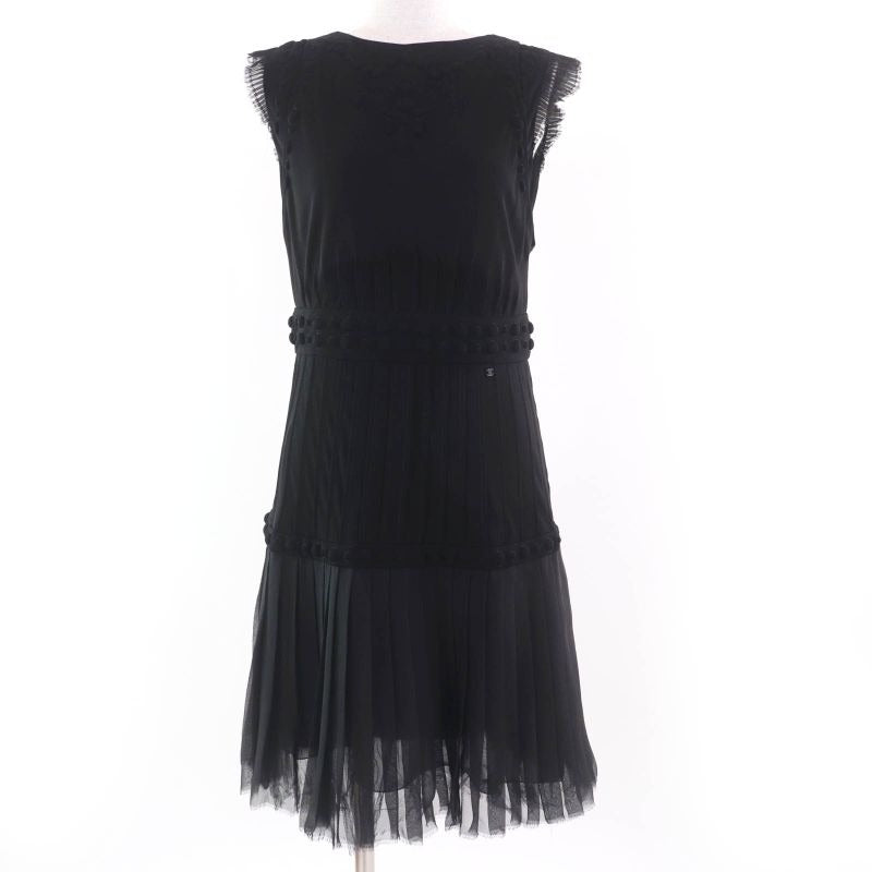 Chanel Vintage 07 A Little Black Dress Silk Coco Mark