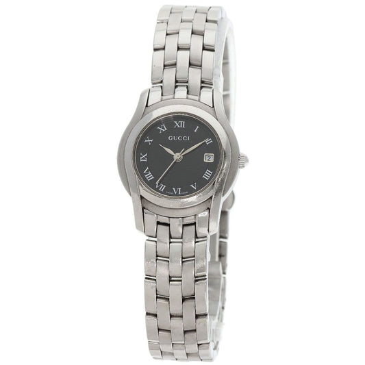 Gucci Round Face Watch SS