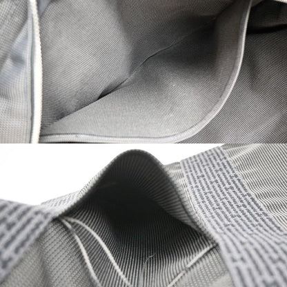 Hermes Her Line MM Hand Tote Bag Canvas Gray 38ka972