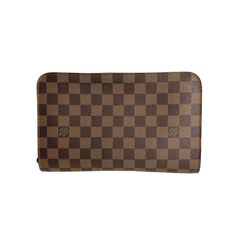 Louis Vuitton N51993 Damier Ebène Clutch Bag Saint Louis Second Bag Louis