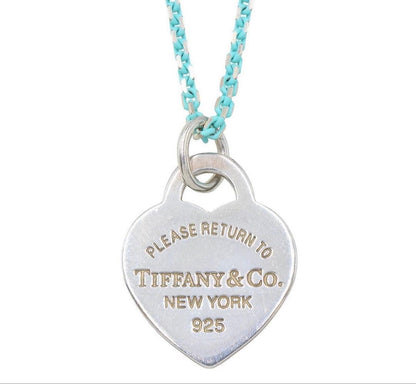 Tiffany & Co Enamel Return to Tiffany Heart Necklace