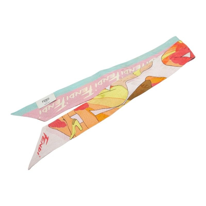 Fendi Lappi Pink Multi Color