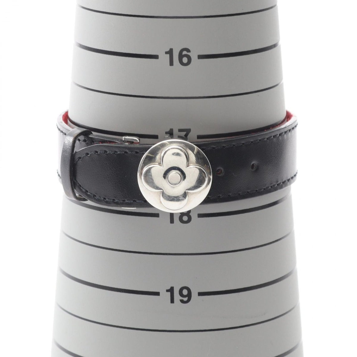 Louis Vuitton Bracelet Luck Leather Stainless Steel — view 6