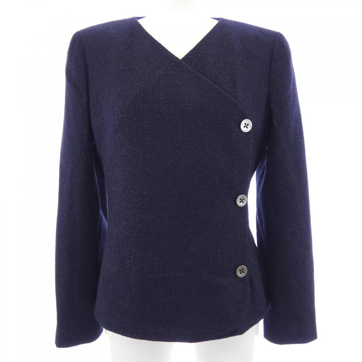 Chanel Vintage Collarless Jacket