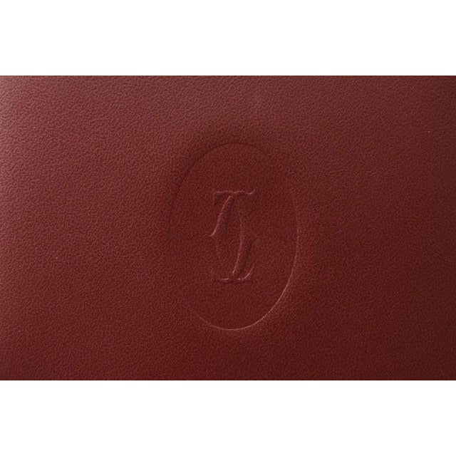 Cartier Fold Wallet Vintage Must de Cartier Bordeaux — view 5