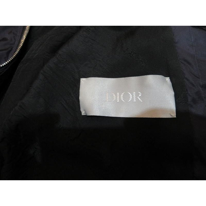 Christian Dior Blouson Jacket Nylon Navy — view 4