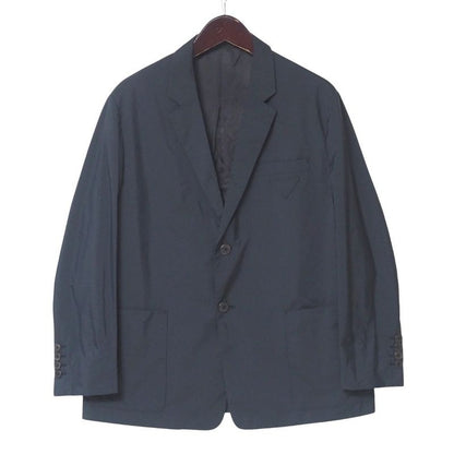Prada G8240 Tailored Jacket Size 54 R Stripe 2 B Bleather Single Triangular