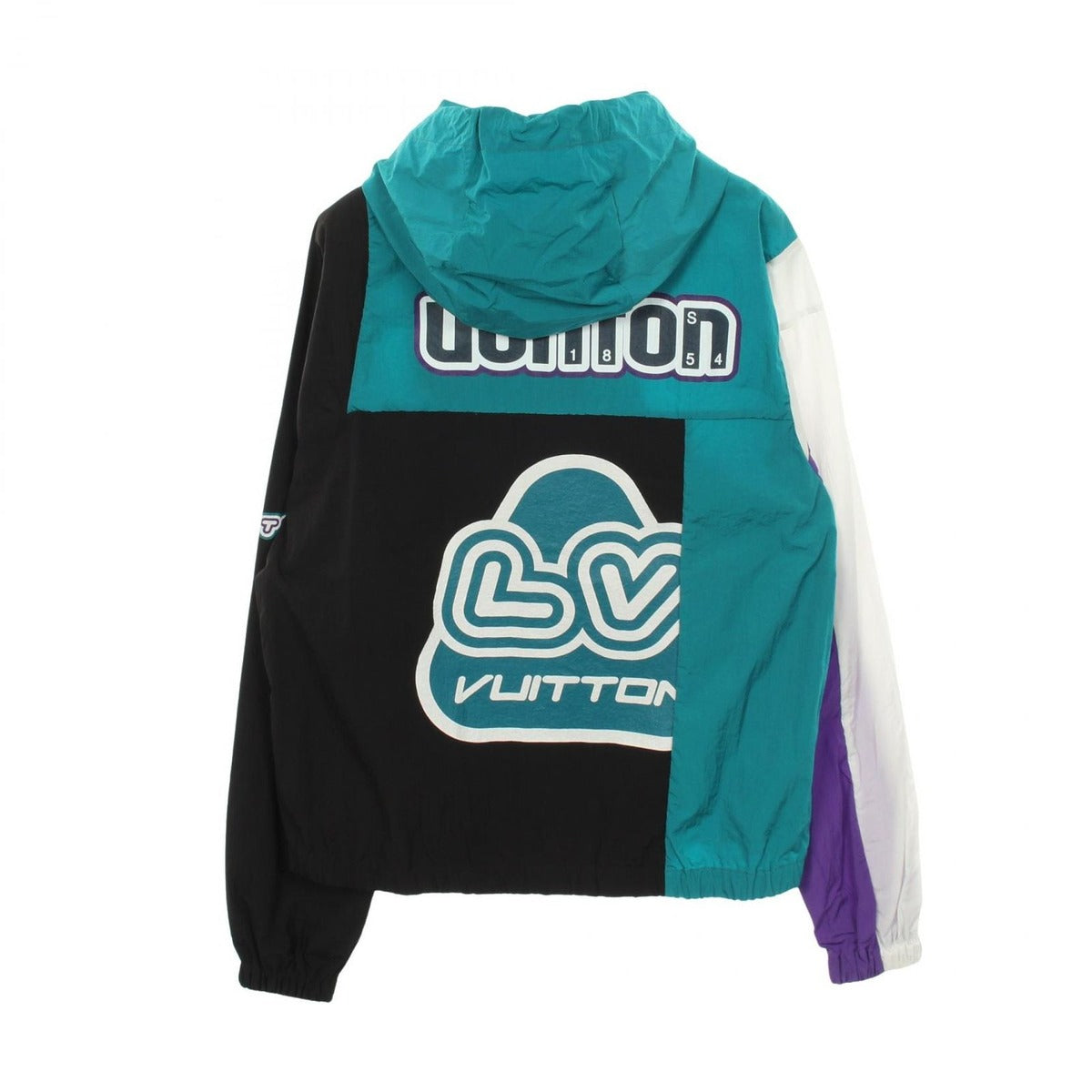 Louis Vuitton Patchwork Logo Jacket P0g Nylon — view 2