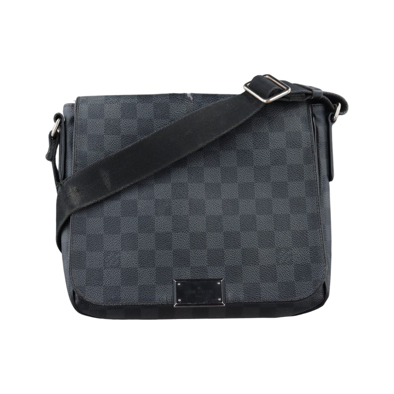 Louis Vuitton District PM Noir Damier Graphite Tote
