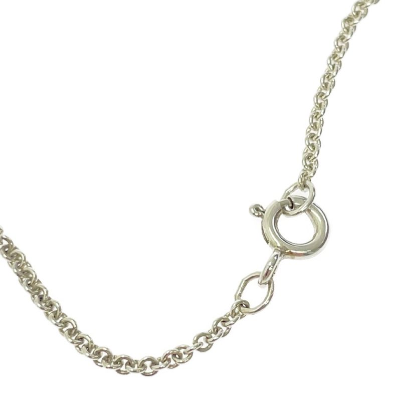 Tiffany & Co Silver Heart Link Lariat Necklace 8.6g 925 Engraved 426836 Necklace