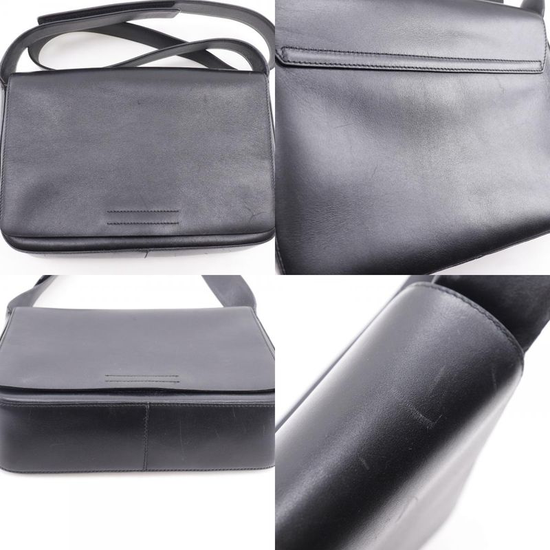 Prada Calf Black Unisex Shoulder Bag