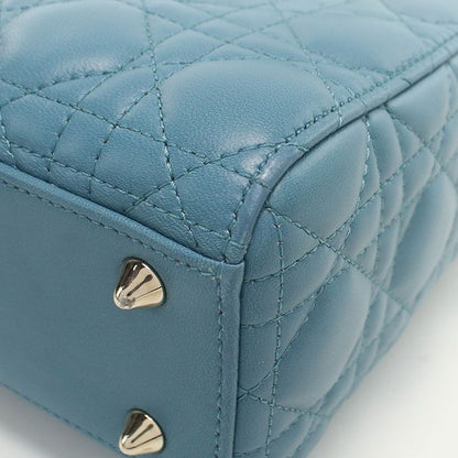 DIOR Bag Small 2WAY Lady Dior M0538 ONGE Handbag Lambskin Ladies