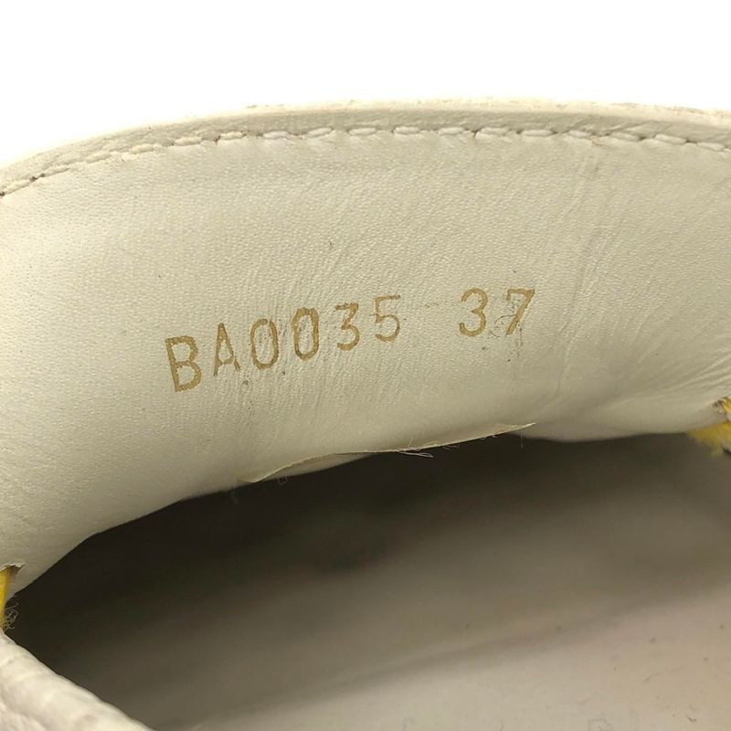 Louis Vuitton Driving Shoes White 37