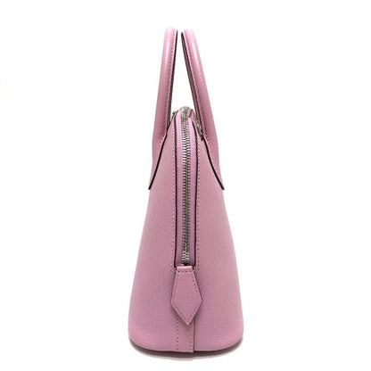 Hermes Handbag Bolide 1923 25 Vaux Epson Mauve Gilbestre Pink