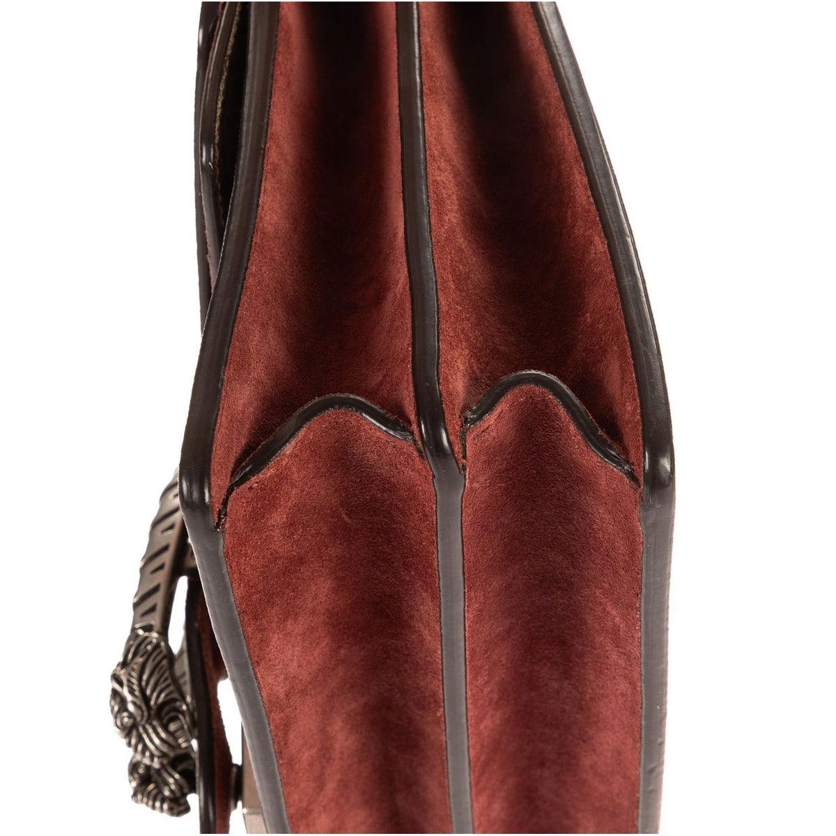 Gucci Blooms Dionysus Beige Burgundy Supreme Canvas Shoulder Bag — view 8