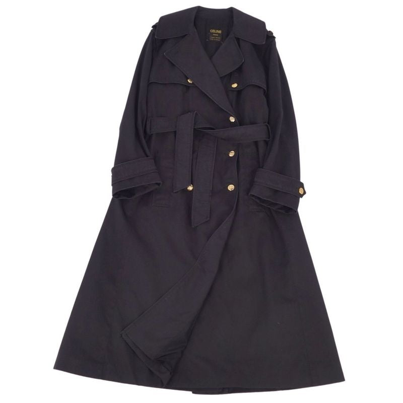 Celine Coat Trench Cotton Vintage