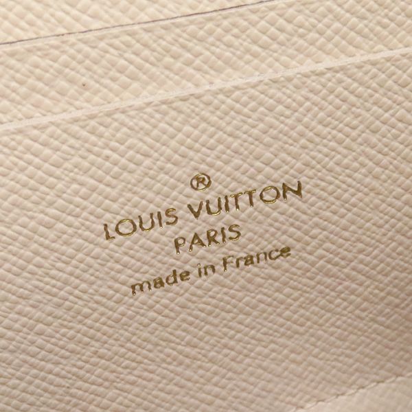 Louis Vuitton Coin Case Zippy Coin Purse Monogram Canvas Cream Gold Hardware