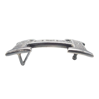 Hermes Belt Buckle Touareg H 925 Sterling Silver — view 3