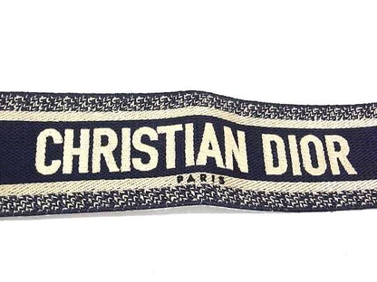 Christian Dior Embroidery Canvas Shoulder Strap For Bag Shoulder