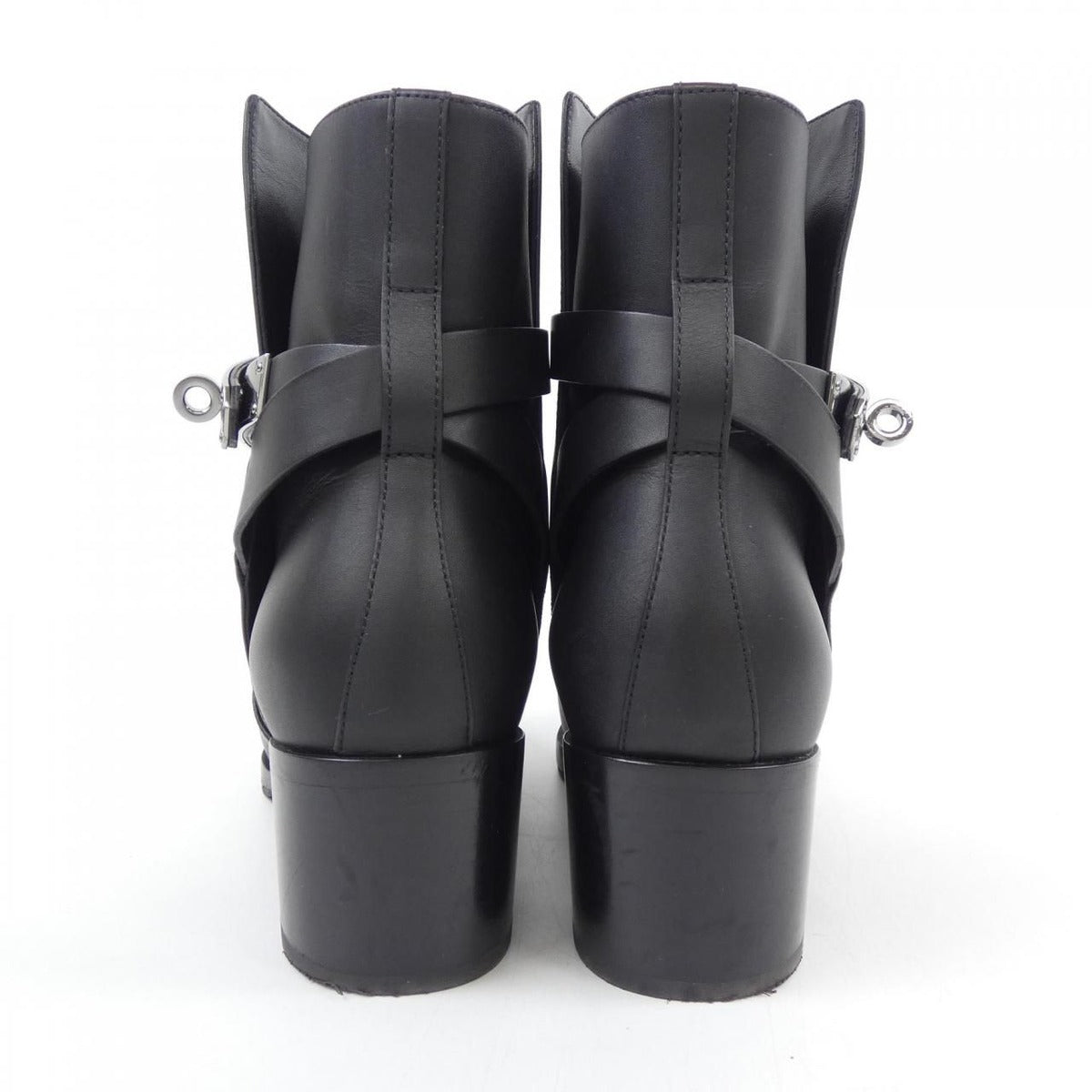 Hermes French 50 Frenchie Kelly Buckle Z-button Heel — view 5