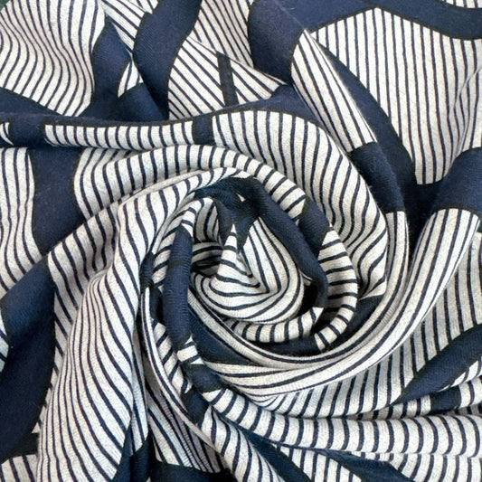 Hermes Triangle Jean Chemises Cashmere Scarf Navy