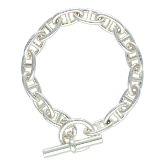 Hermes Chaine D'ancre GM Chaine D'ancre GM Silver Bracelet Men's 15link