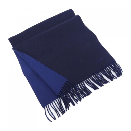 Hermes Scarf Cashmere Navy