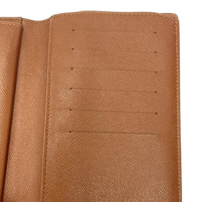 Louis Vuitton M61202 Monogram PVC Porte-Tresor Etui Papier Brown 304014 Trifold