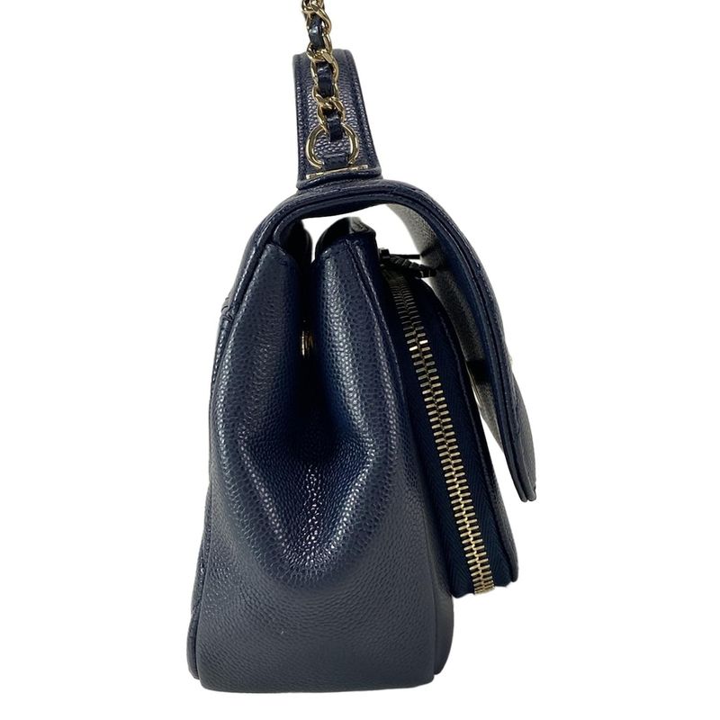 Chanel Shoulder Bag Business Affinity Small/matelasse /small Top Handle Flap