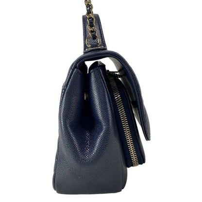 Chanel Shoulder Bag Business Affinity Small/matelasse /small Top Handle Flap