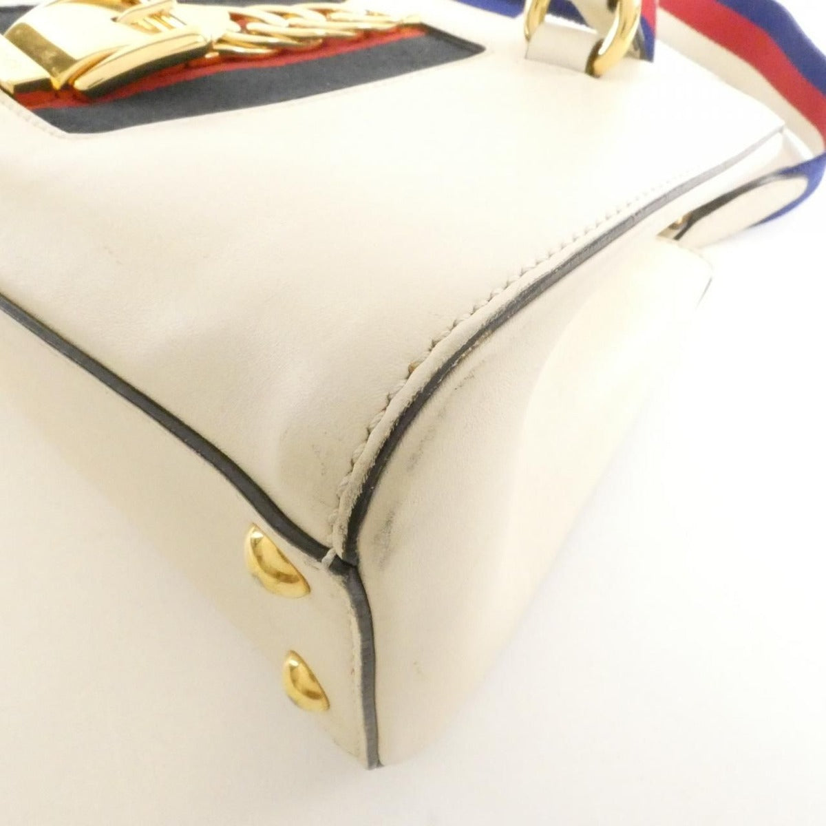 Gucci Dsvkg Bag Leather Gold — view 3