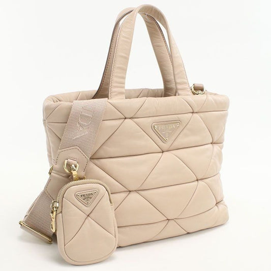 Prada 2-Way Tote Leather