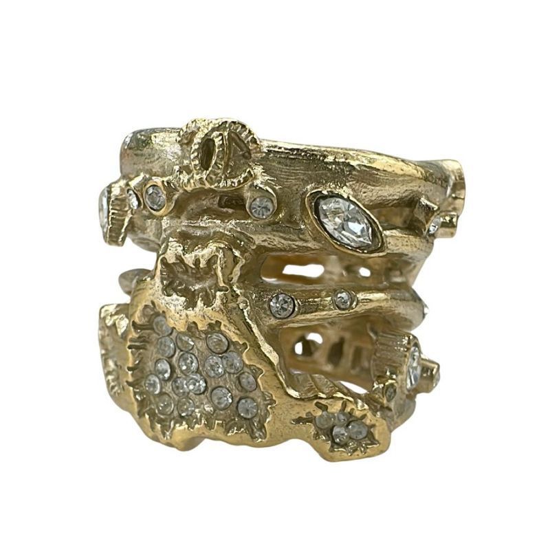 Chanel Rhinestone Ultra Ring