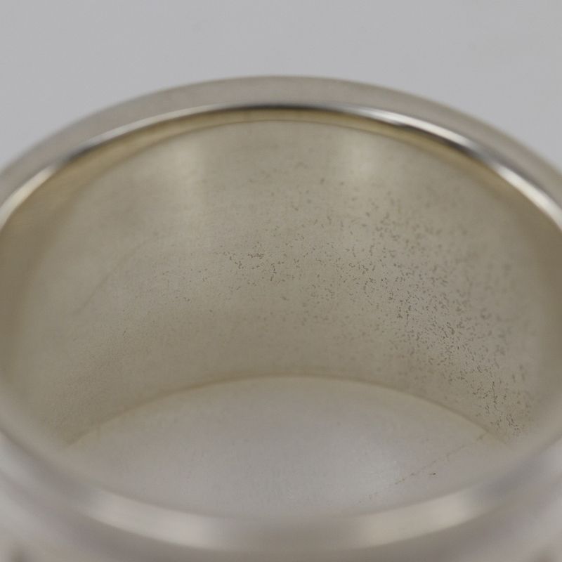 Tiffany & Co Atlas Wide Silver 925 Size 13.5 Ladies 9.8g Ring