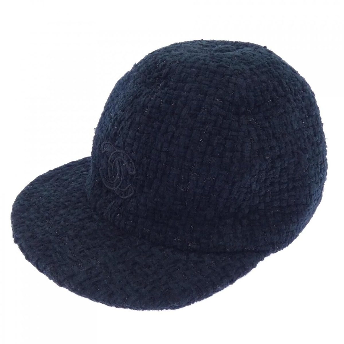 Chanel Cap Hat Black