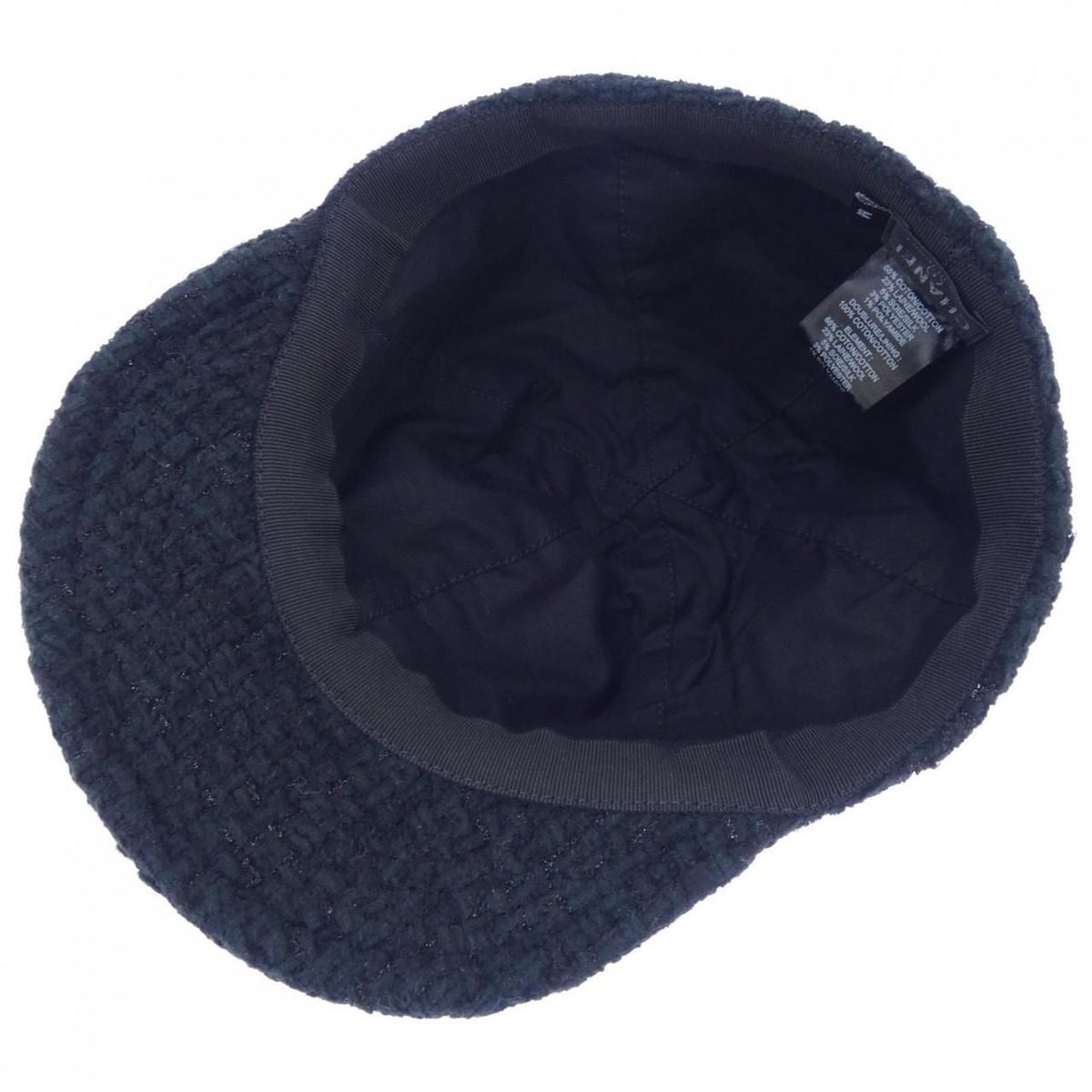 Chanel Cap Hat Black — view 5