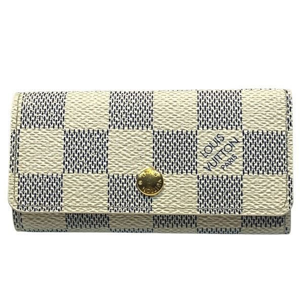 Louis Vuitton Damier Azur Multicles 4 Key Case Key Holder