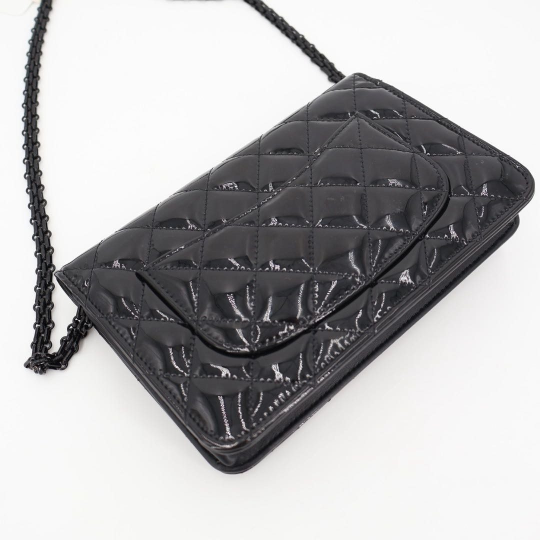 Chanel 2.55 Quilted Chain Wallet — view 4