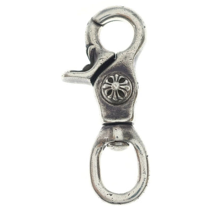 Chrome Hearts Swivel Clip Cross Ball Silver Shoulder Bag